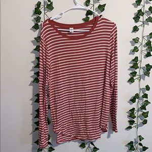 SOFT STRIPPED SHIRT OLD NAVY